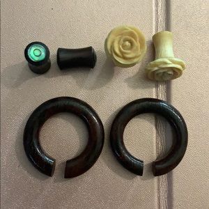 Wood plug lot 2g